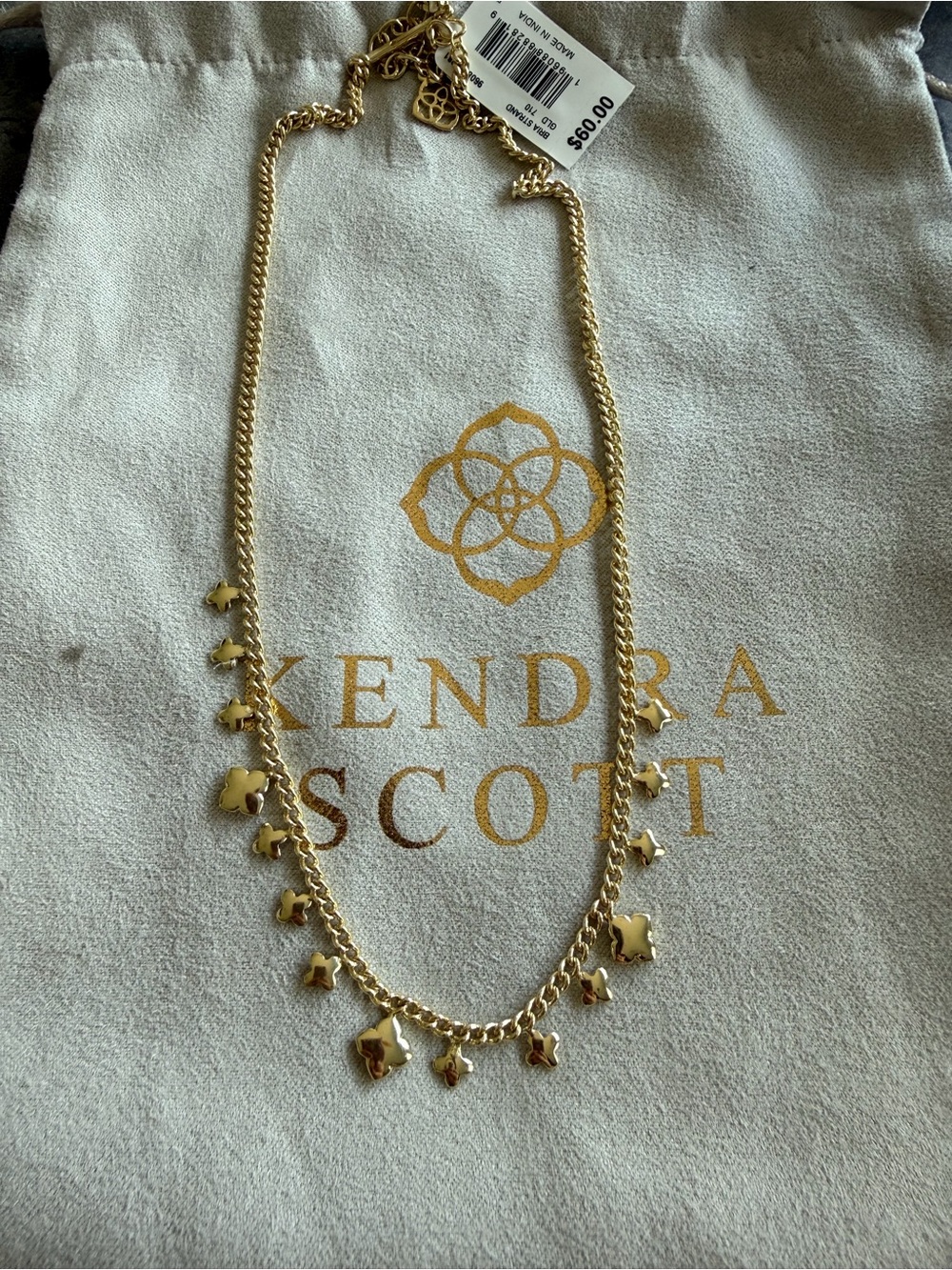 Kendra Scott gold Bria Necklace